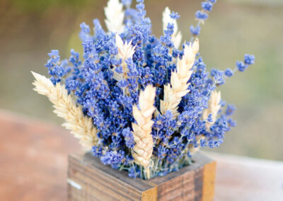Arrangement with English lavender