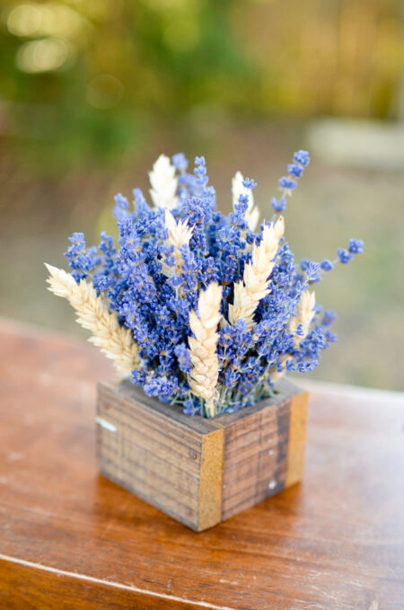 Arrangement with English lavender