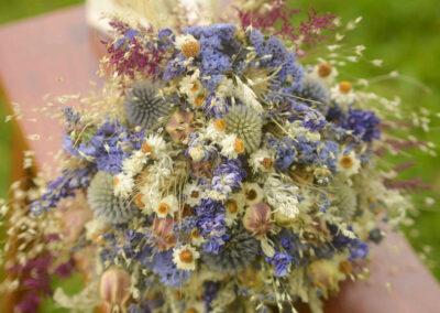 Arrangement with English lavender