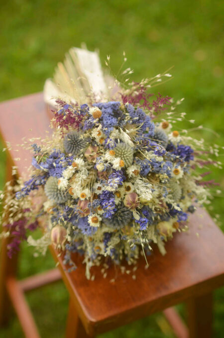 Arrangement with English lavender