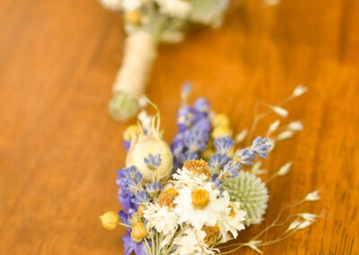 Boutonniere with English lavender